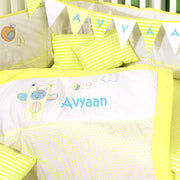 Cuddly Teddy Cot Set