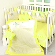Cuddly Teddy Cot Set