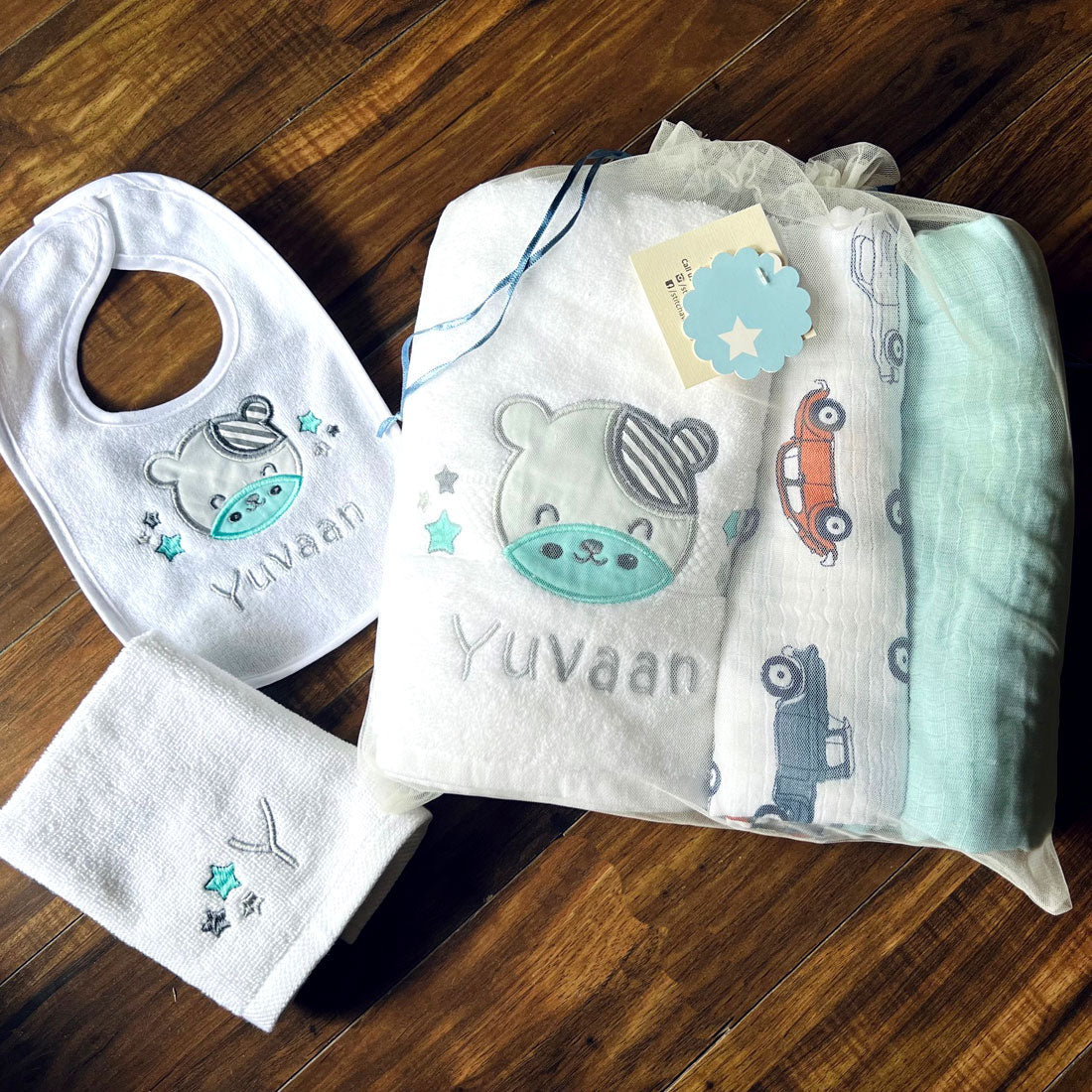 Teddy Love Welcome Baby Set