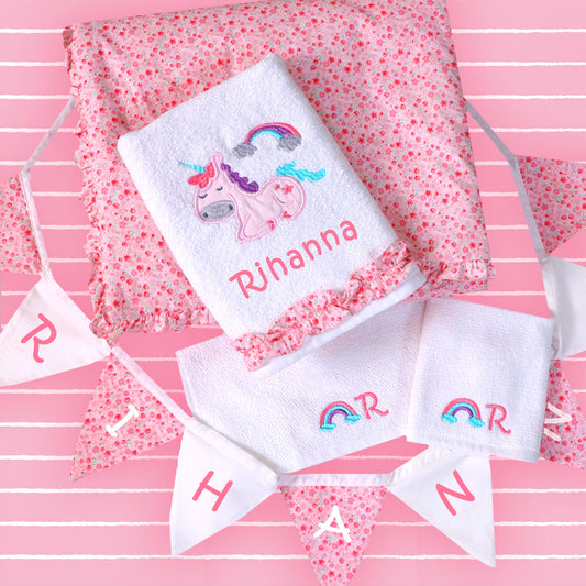 A Magical land Baby Quilt Set