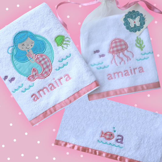Magical Mermaid - 3 pc Bath Set
