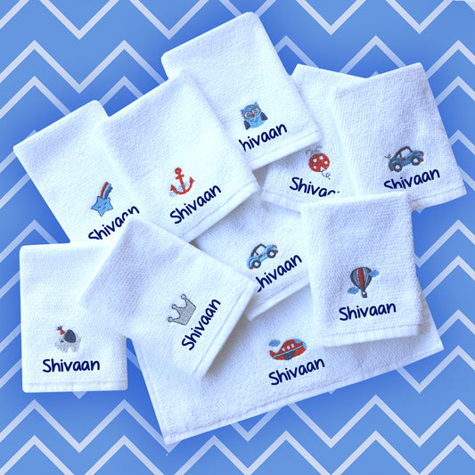 All Things Boys Face Towel Set