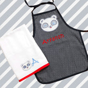 Baby Panda Apron Set