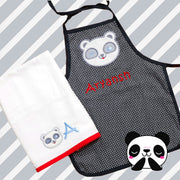 Baby Panda Apron Set