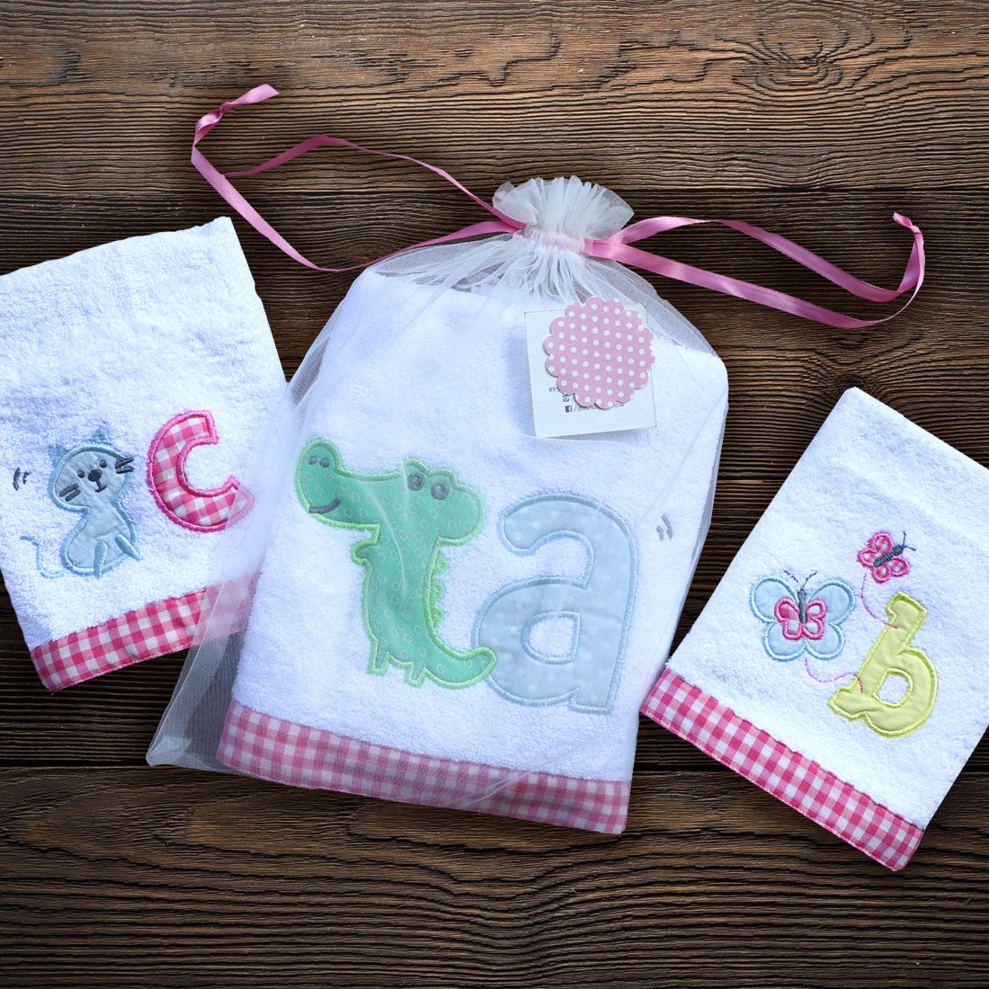ABC Time Baby towel set