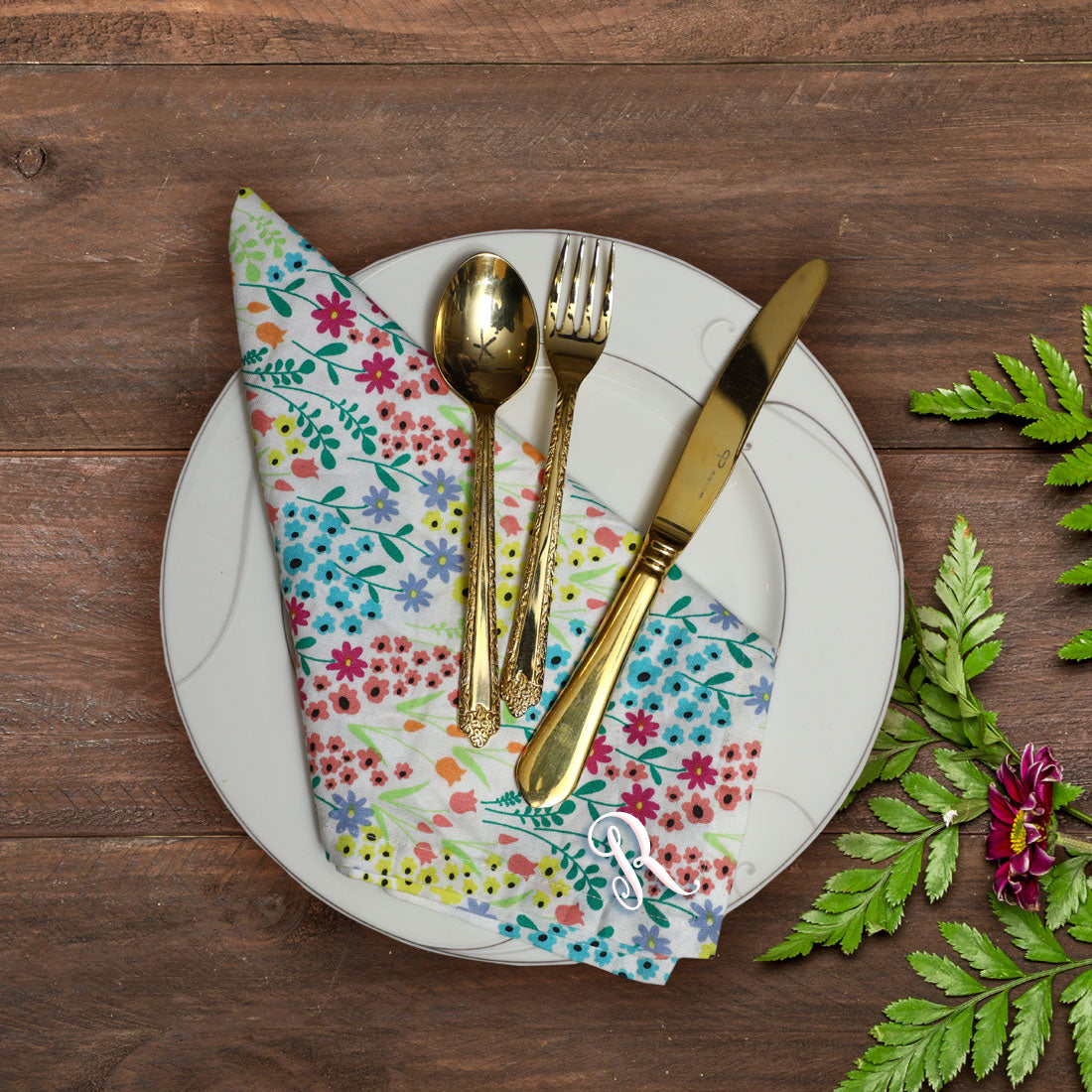 My Family Set - Personalised 8 Napkins