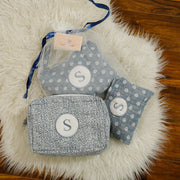 Grey Patterned 3 pc kit set