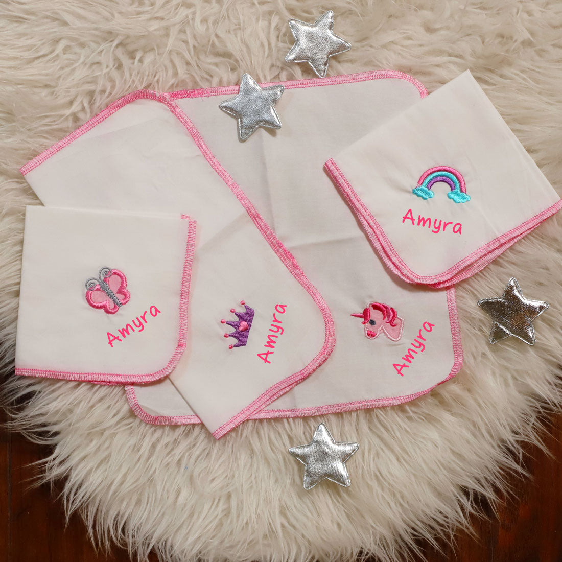 Lil Dreamer Cotton Baby Hankies